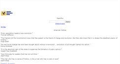 Desktop Screenshot of americanorphanpages.com